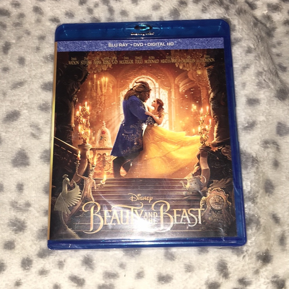 BlurRay+ DVD of Beauty and the Beast